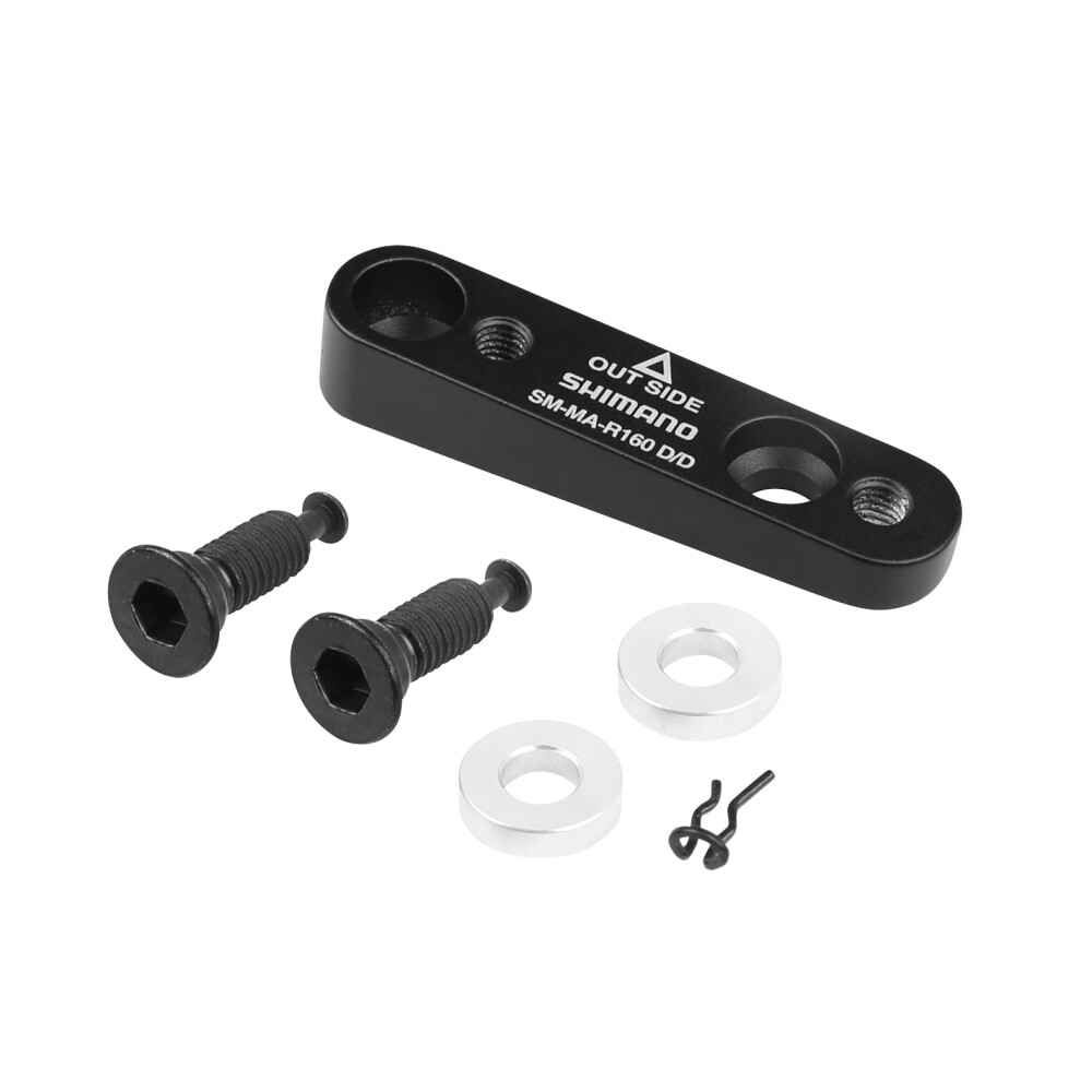 adaptér zadní SHIMANO FLAT/FLAT 160mm, černý