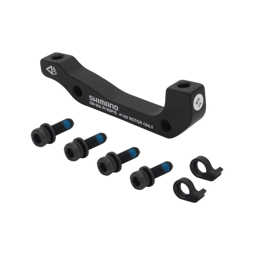 adaptér zadní SHIMANO POST/ STAND 160mm, černý