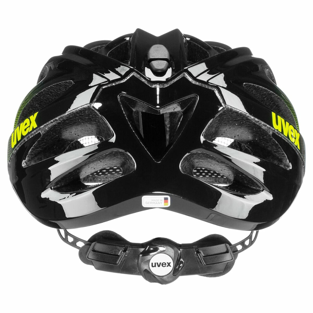 UVEX HELMA BOSS RACE BLACK - LIME (S4102292000)