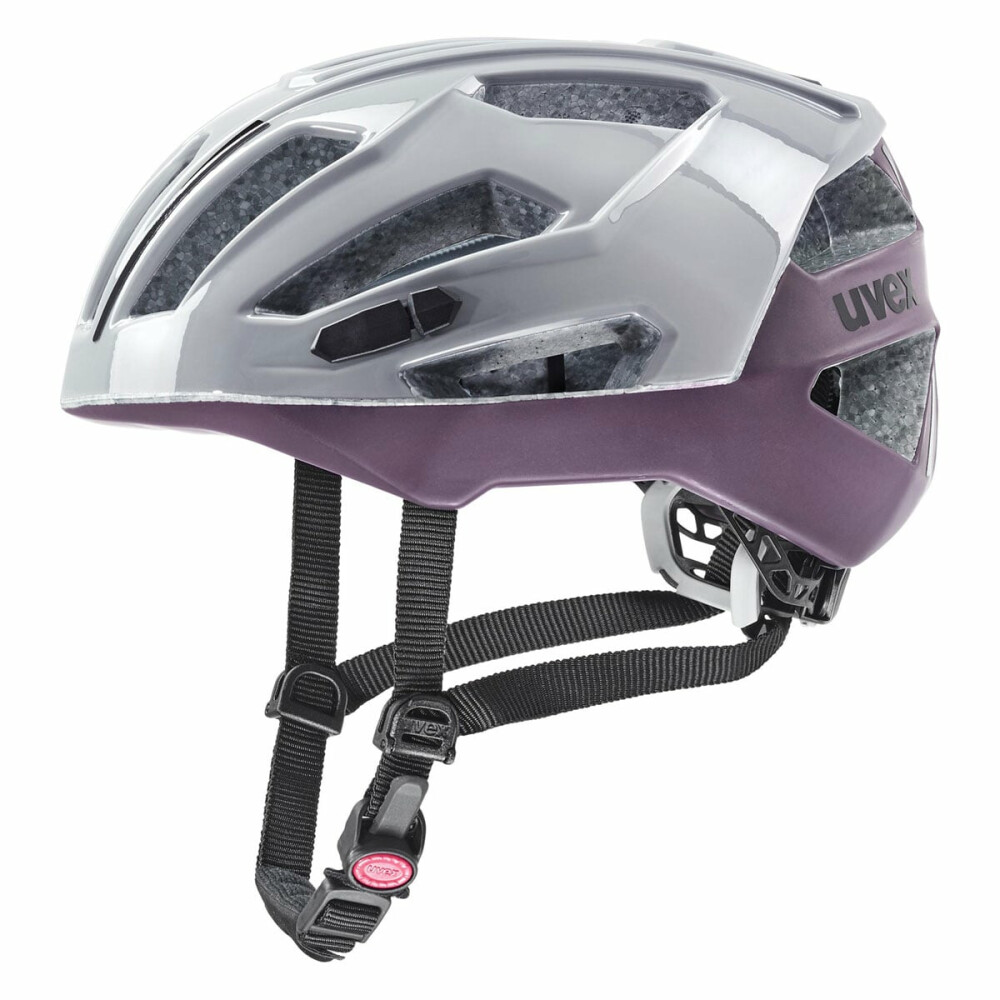 UVEX HELMA GRAVEL X RHINO-PLUM (S4100440600)