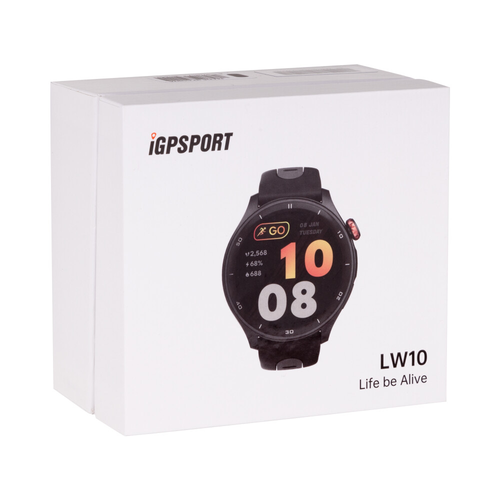 hodinky sportovní iGPSport LW10, Dark Black