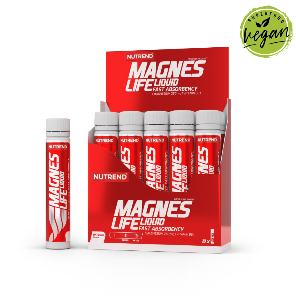 Magneslife Liquid 10x 25 ml, box, natural