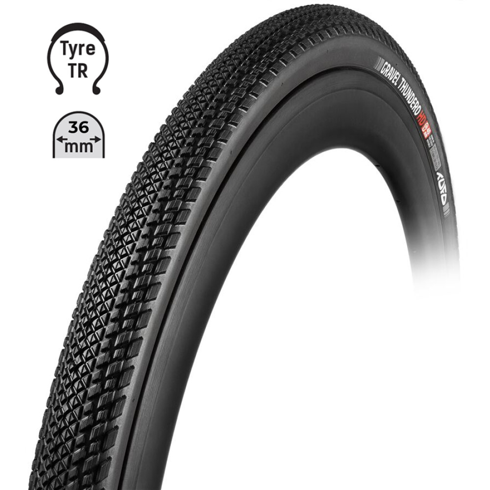 plášť TUFO Gravel SPEEDERO HD 700x36C, bezduš. črn