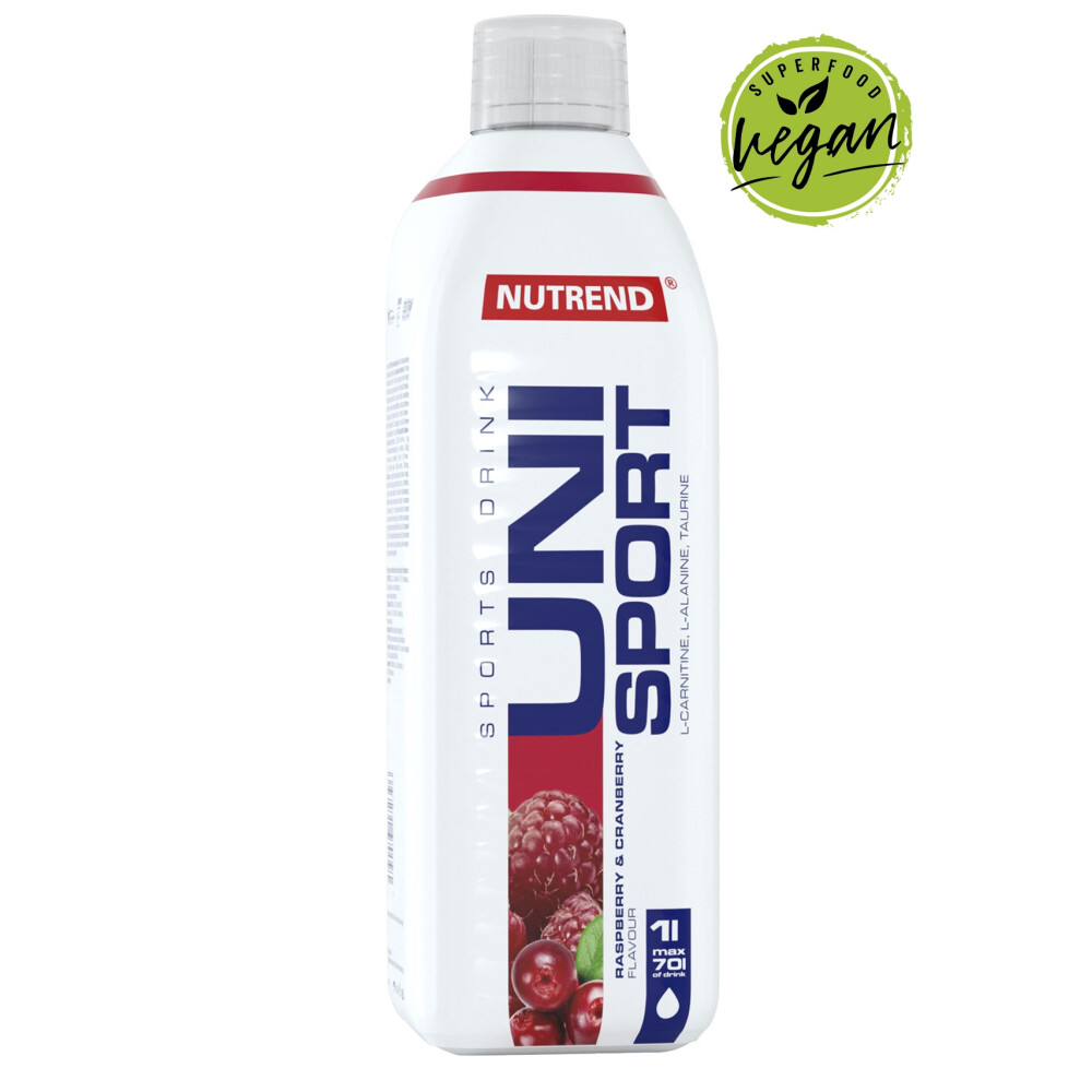 Unisport, 1000 ml malina a brusinka