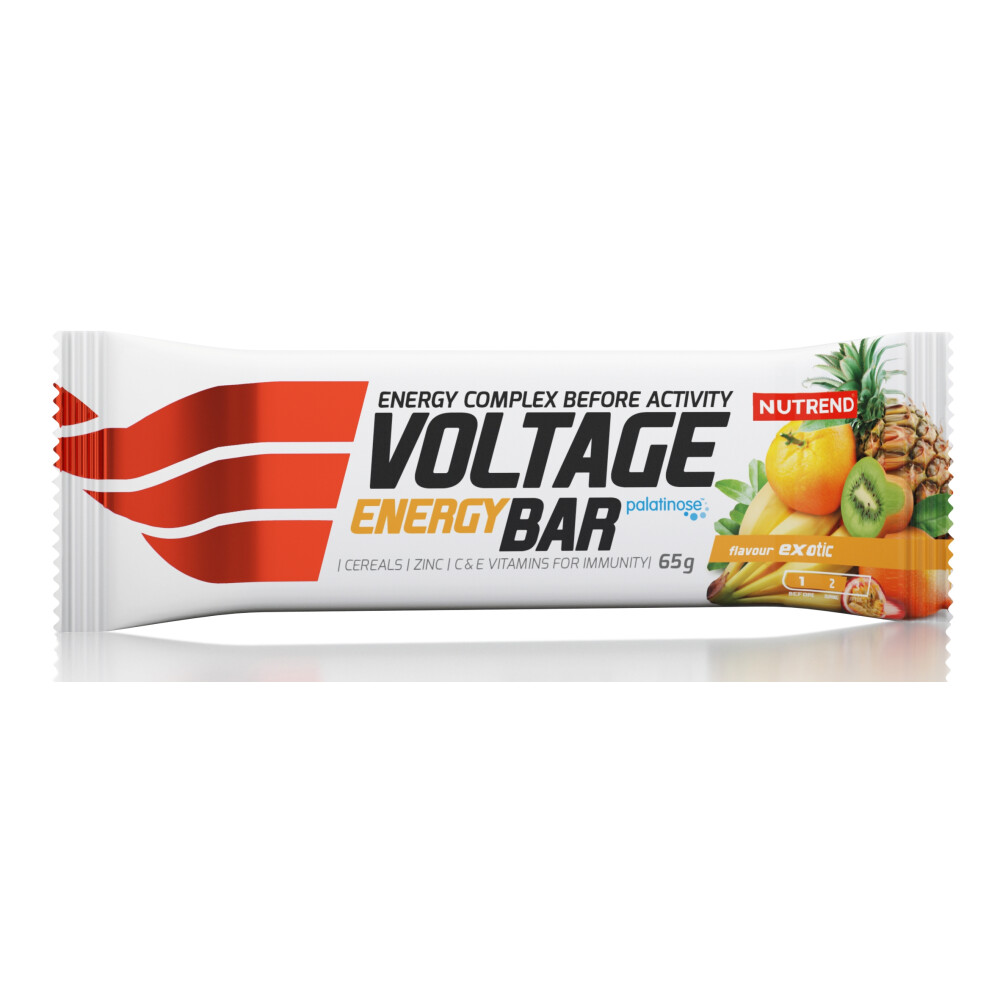 Voltage Energy Bar, tyčinka, 65 g exotic