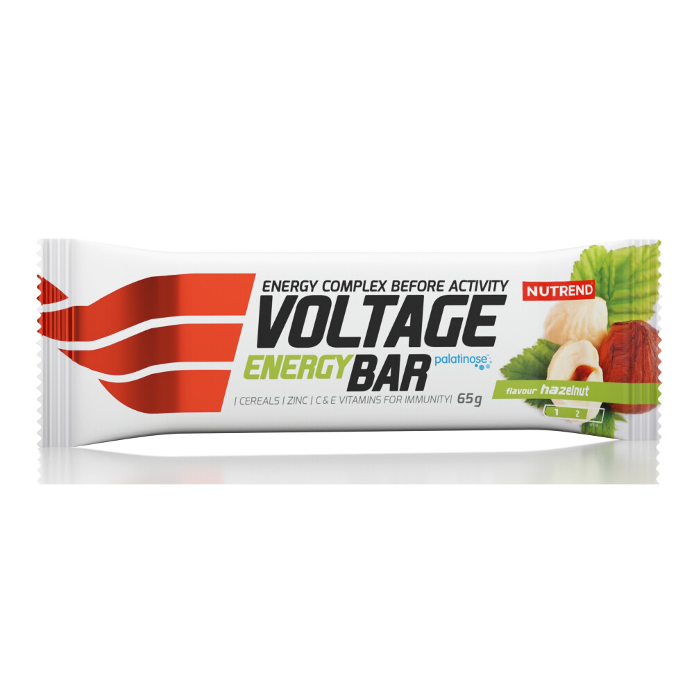 Voltage Energy Bar, tyčinka, 65 g lískový ořech