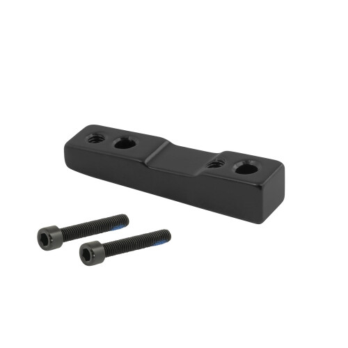 adaptér zadní FORCE FLAT 160mm,34mm černý