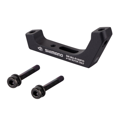 adaptér zadní SHIMANO FLAT/POST 160mm, černý