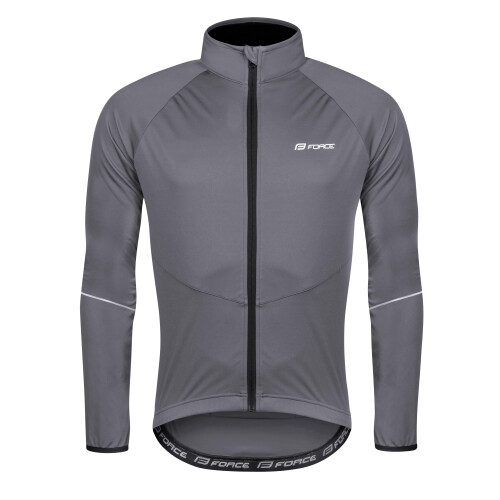 bunda FORCE ARROW softshell, šedá