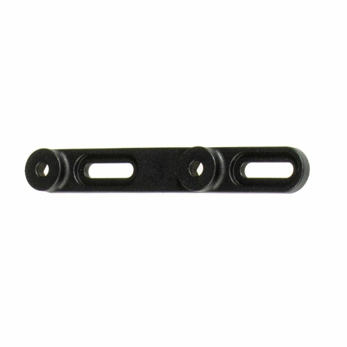 Ortlieb Ortlieb Offset-Plate 64mm, adaptér pro posun doplňků na navářky black