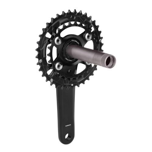 kliky MTB FCMT210 36/22 černé 175  integrovaná osa