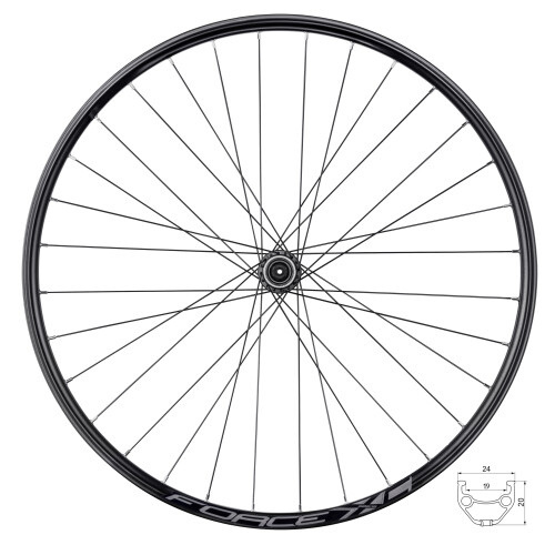 kolo přední FORCE XC DISC CL 622x19 F804322 32d