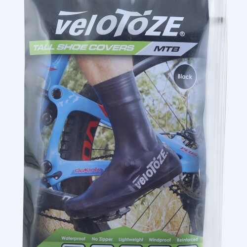 návleky treter VELOTOZE MTB latex vysoké, černé II