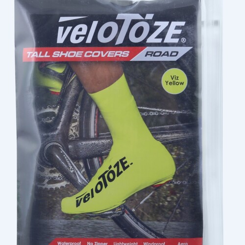 návleky treter VELOTOZE ROAD latex vysoké,žluté II