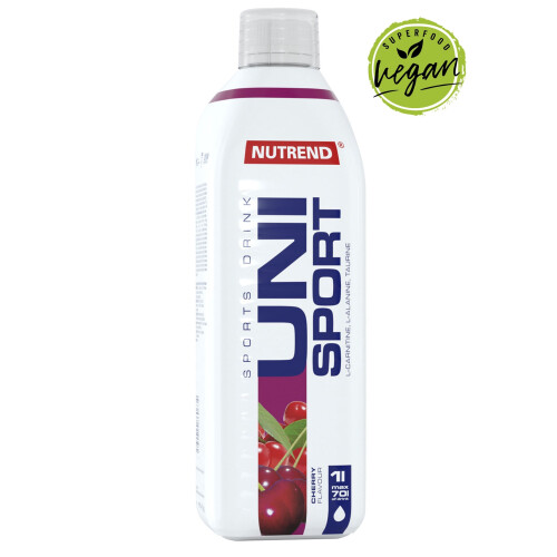 Unisport, 1000 ml cherry